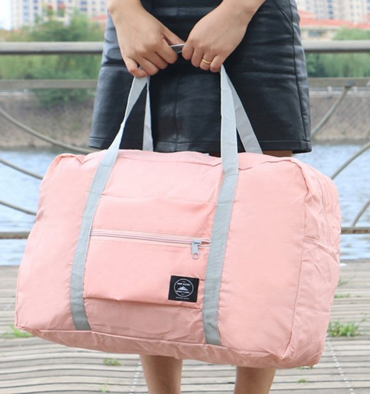 Bolsa de Viagem Dobrável Grande Capacidade Leve para Mão