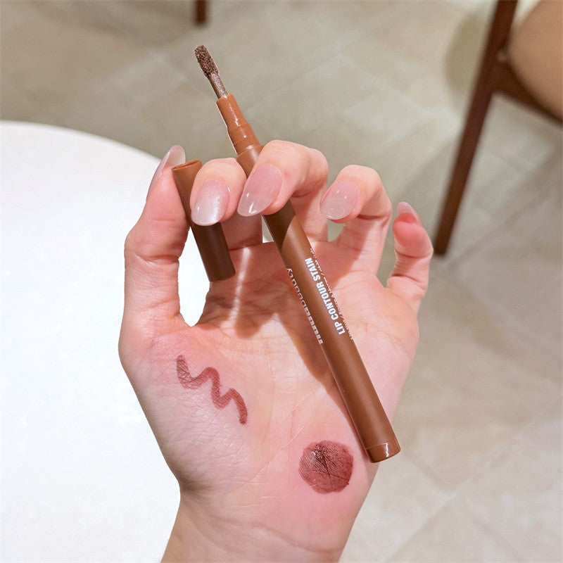 Huda Beauty Lápis Contorno Labial Matte – Longa Duração e Alta Pigmentação