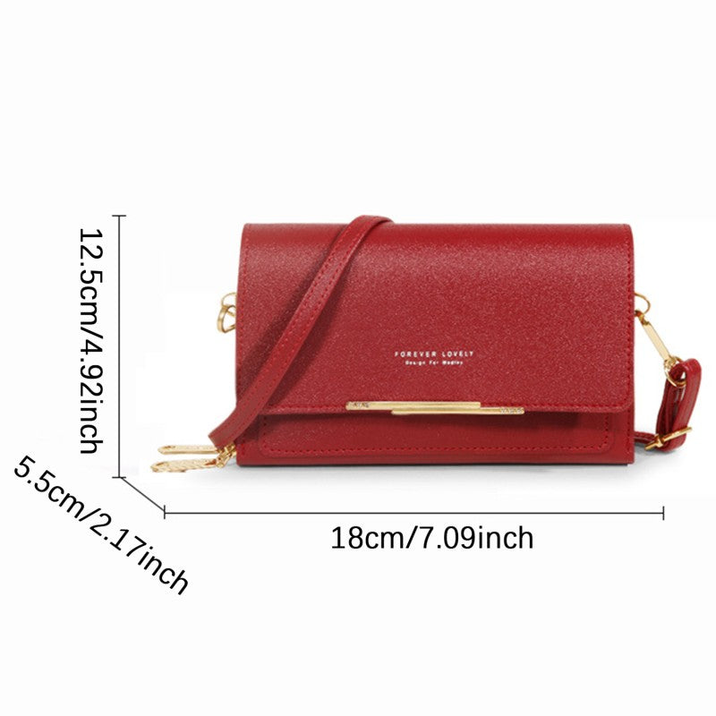 Bolsa Carteira Feminina Casual Grande Capacidade com Alça