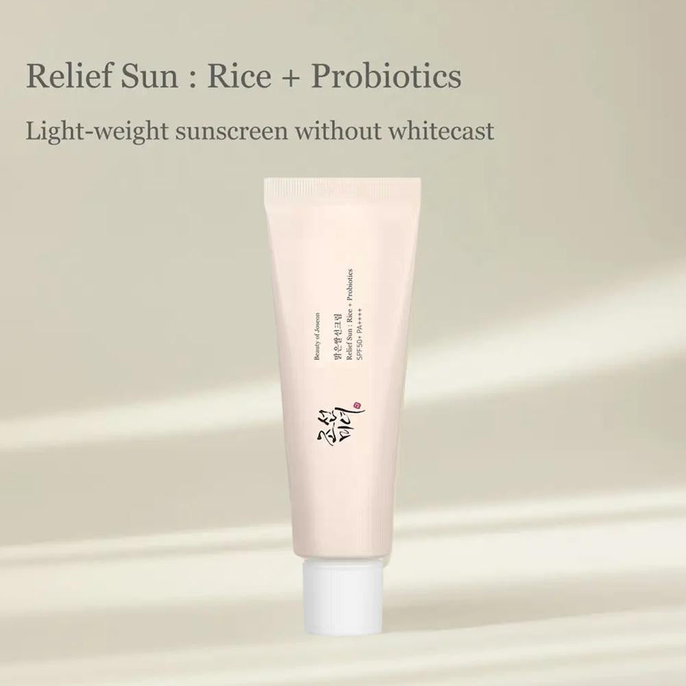 Beauty of Joseon Protetor Solar Arroz + Probióticos 50ml – Leve e Hidratante