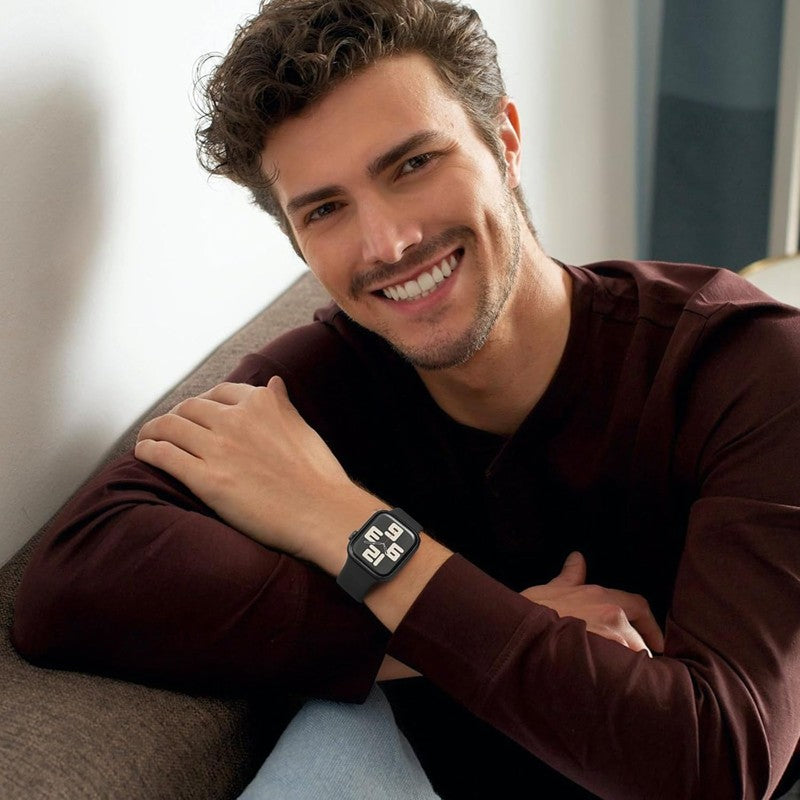 Pulseira Esportiva de Silicone para Apple Watch (38mm a 49mm)