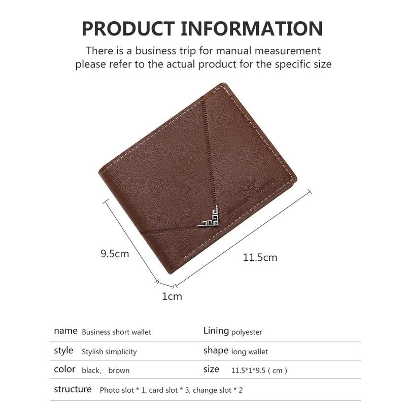Carteira Slim Masculina Minimalista RFID com Porta Cartões e Clipe