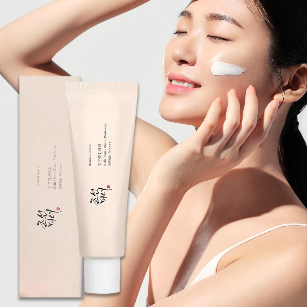 Beauty of Joseon Protetor Solar Arroz + Probióticos 50ml – Leve e Hidratante