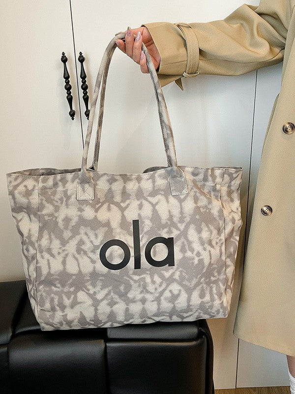 Bolsa Tote de Lona Estilo Japonês 2025 – Casual e Minimalista