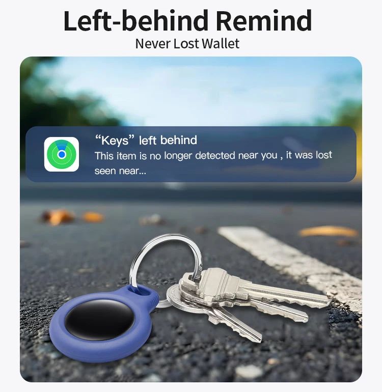 Rastreador Bluetooth Compatível com Find My para Chaves, Bolsa e Bagagem
