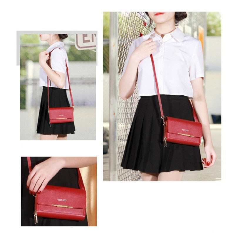 Bolsa Carteira Feminina Casual Grande Capacidade com Alça