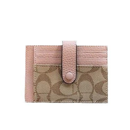 Porta Cartões Feminino Slim Estilo Envelope com Monograma