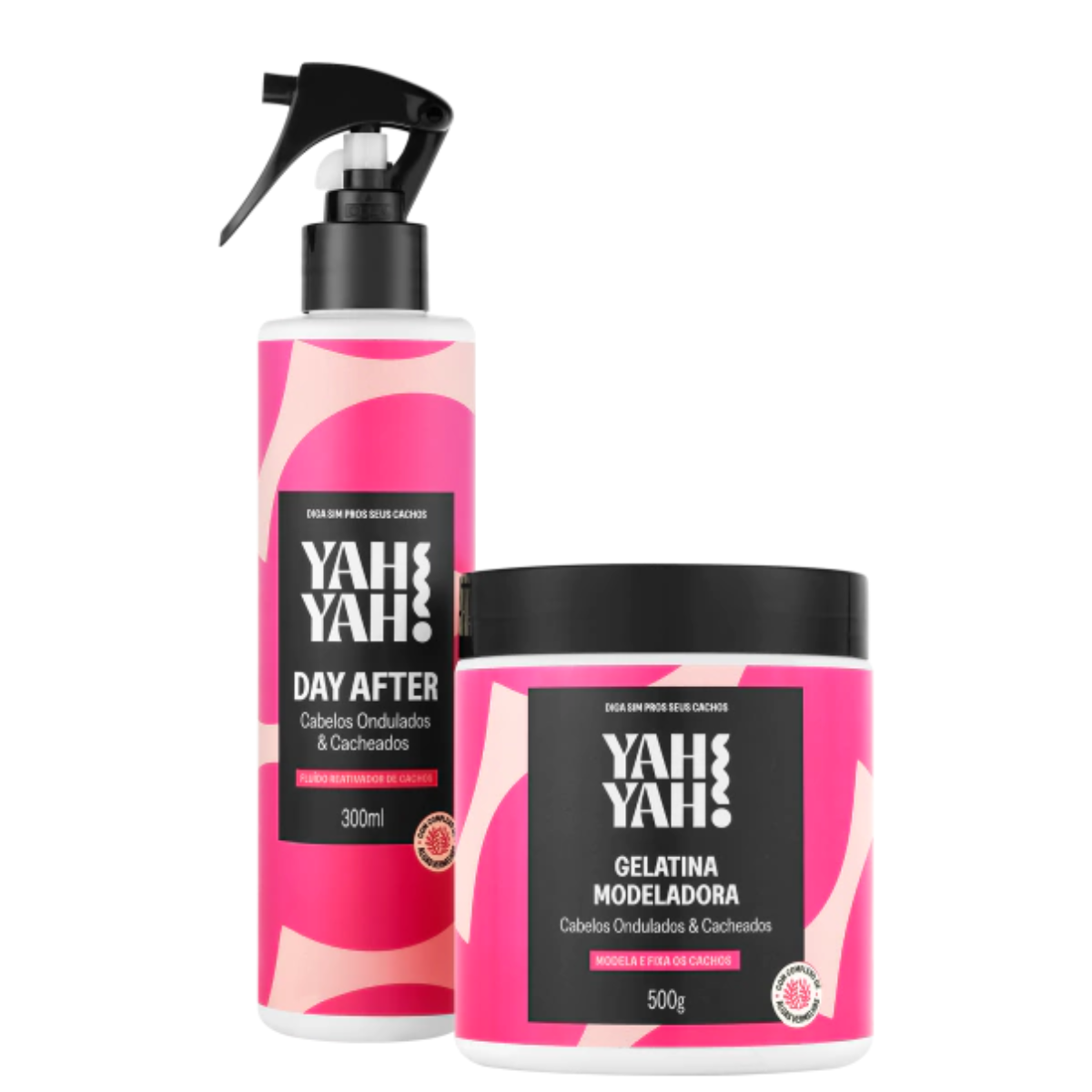 Kit Finalização Yah Yah! Cacheados – Definição, Modelagem e Controle de Frizz