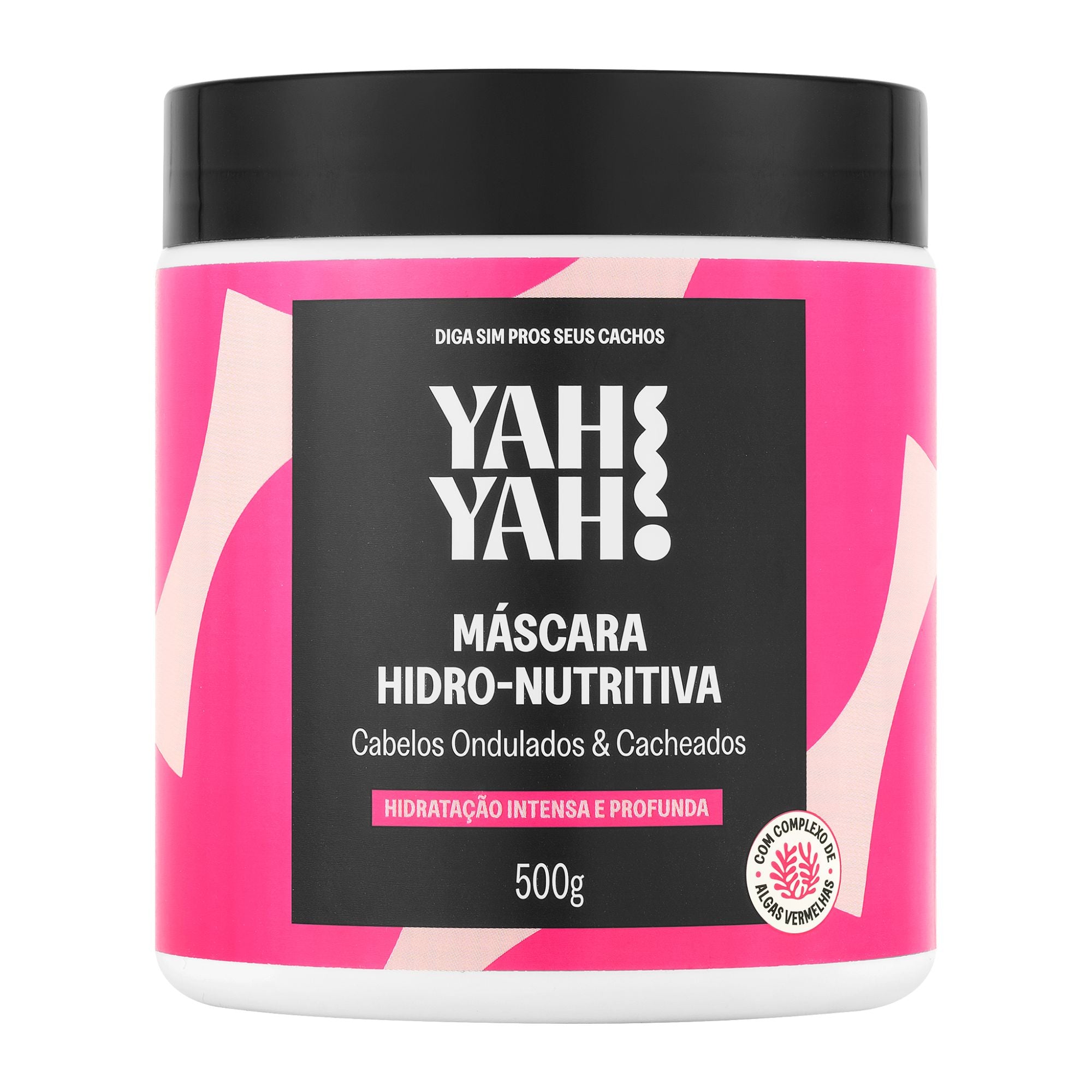 Máscara Hidro-Nutritiva Yah Yah! – Hidratação Intensa e Controle de Frizz 500g