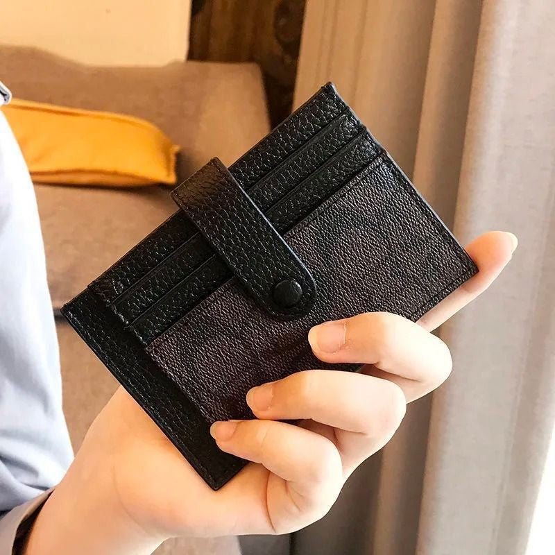 Porta Cartões Feminino Slim Estilo Envelope com Monograma