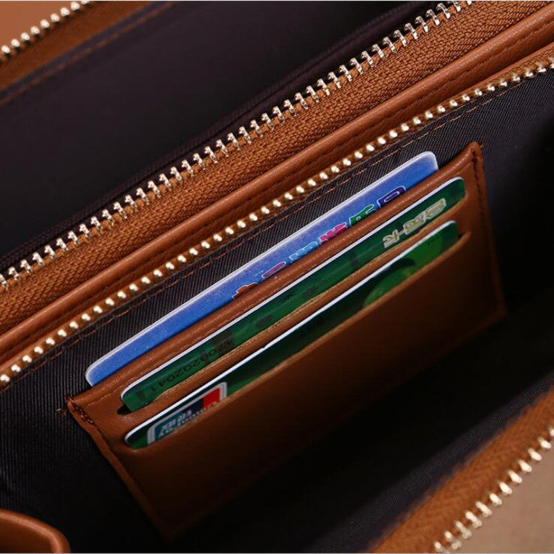Bolsa Carteira Feminina Casual Grande Capacidade com Alça