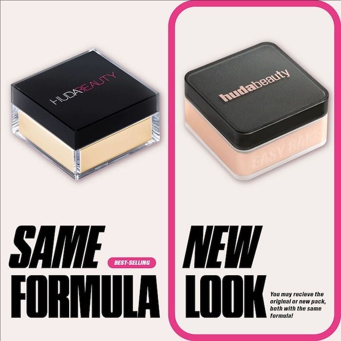 Huda Beauty Pó Solto Fixador – Controle de Oleosidade e Longa Duração