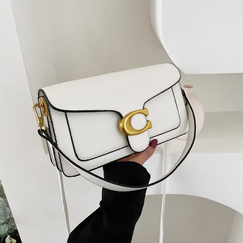 Bolsa de Ombro Elegante com Duas Alças + Mini Bolsa – Modelo 2025