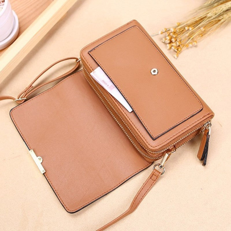 Bolsa Carteira Feminina Casual Grande Capacidade com Alça
