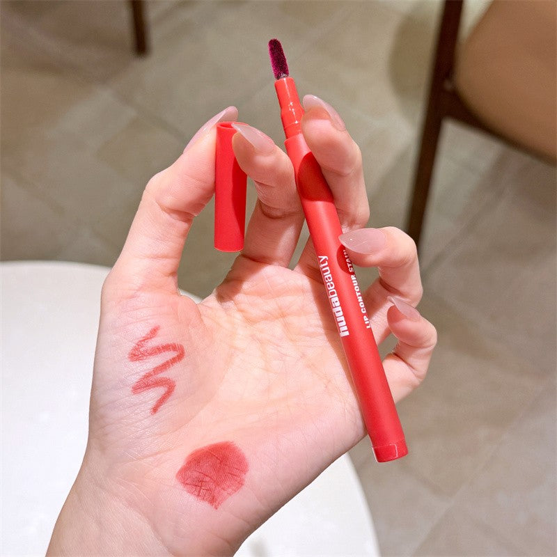 Huda Beauty Lápis Contorno Labial Matte – Longa Duração e Alta Pigmentação