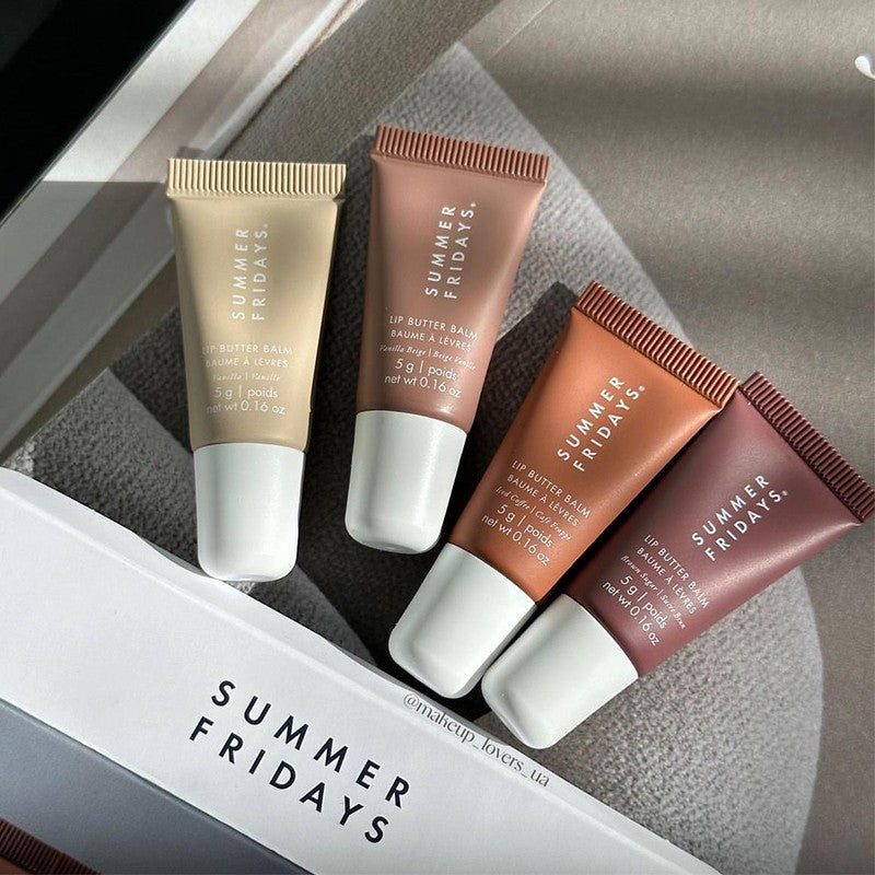Bálsamo Labial Summer Fridays Verão – Hidratante com Brilho Espelhado Baunilha