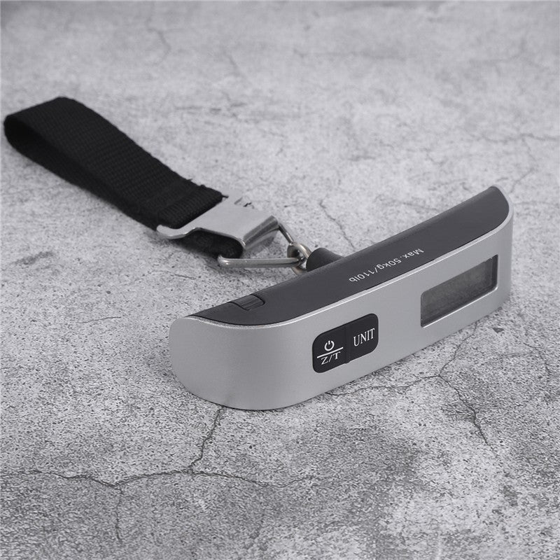 Balança Digital Portátil para Bagagem até 50kg com Display LCD