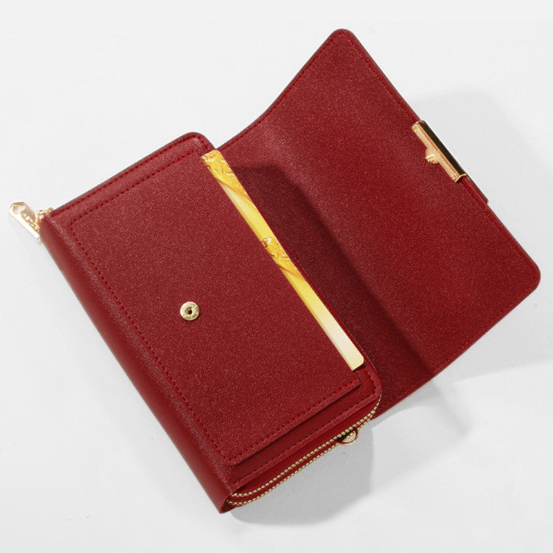 Bolsa Carteira Feminina Casual Grande Capacidade com Alça