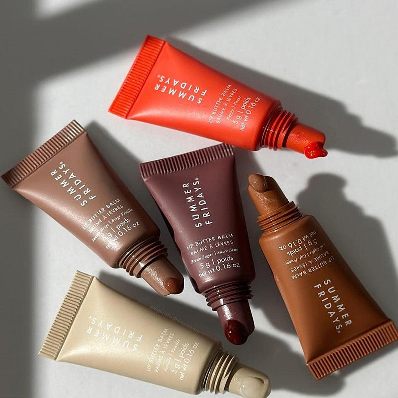 Bálsamo Labial Summer Fridays Verão – Hidratante com Brilho Espelhado Baunilha