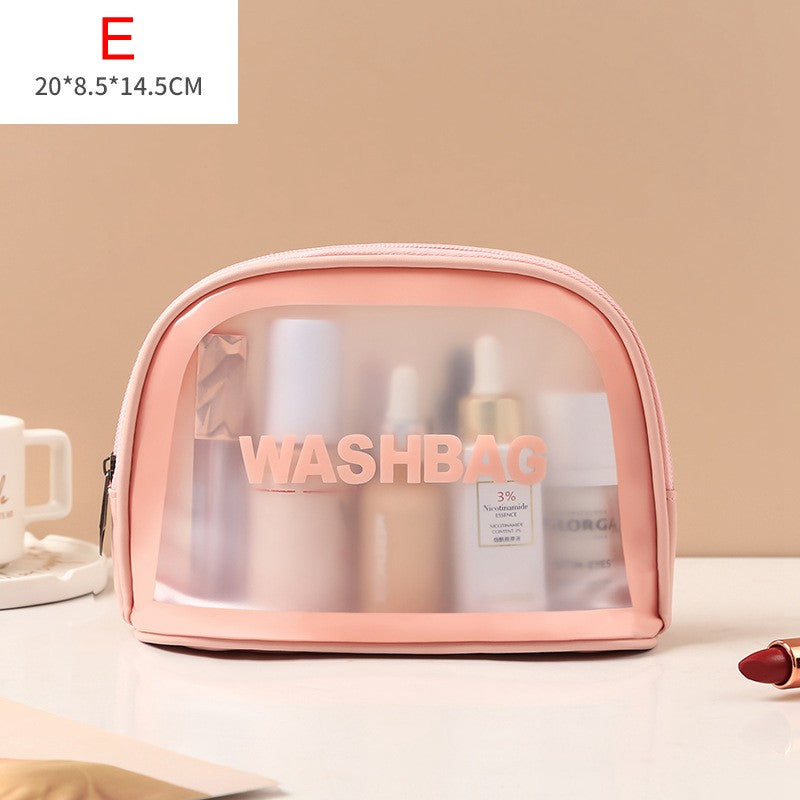 Necessaire Transparente Impermeável para Viagem – Bolsa de Maquiagem PVC