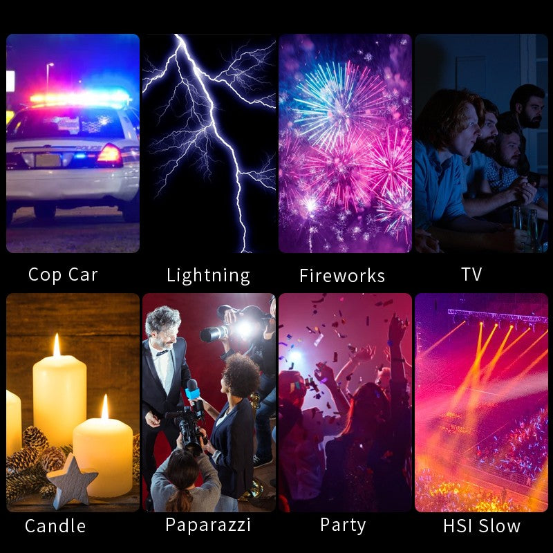 Ulanzi VL120 RGB Luz LED Portátil 2500K–9000K Recarregável para Vídeo e Foto