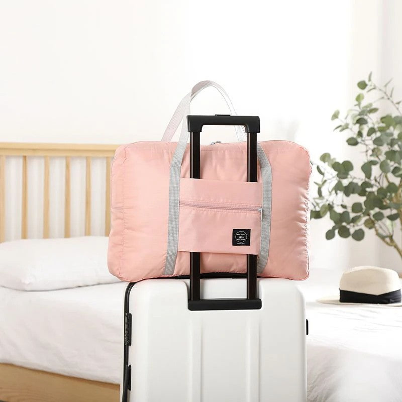 Bolsa de Viagem Dobrável Grande Capacidade Leve para Mão