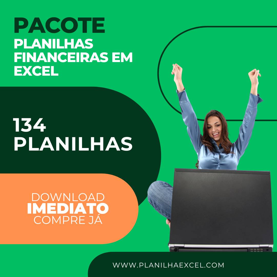 Pacote de Planilhas Financeiras em Excel
