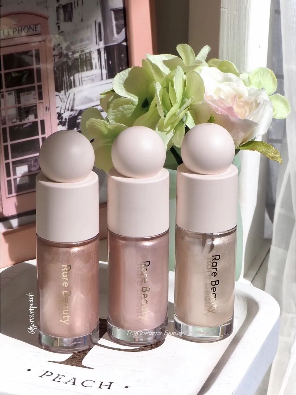 Iluminador e Blush Rare Beauty Shimmer – Efeito Glow, Longa Duração e À Prova d’Água