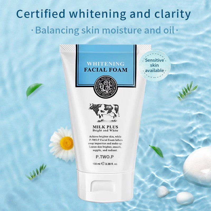 P.TWO.P Espuma Facial Clareadora 100ml – Limpeza Profunda e Controle de Oleosidade
