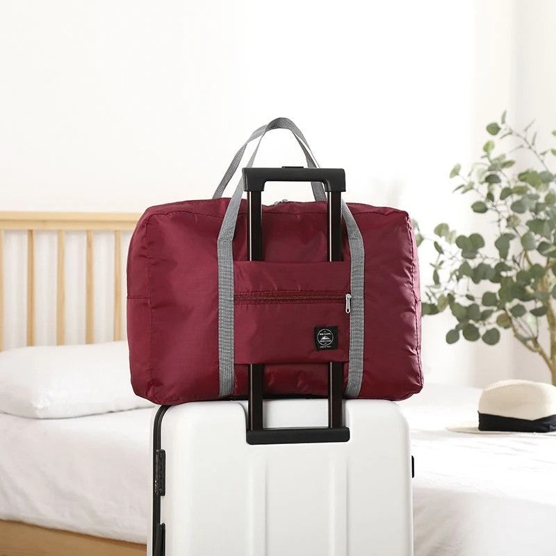 Bolsa de Viagem Dobrável Grande Capacidade Leve para Mão