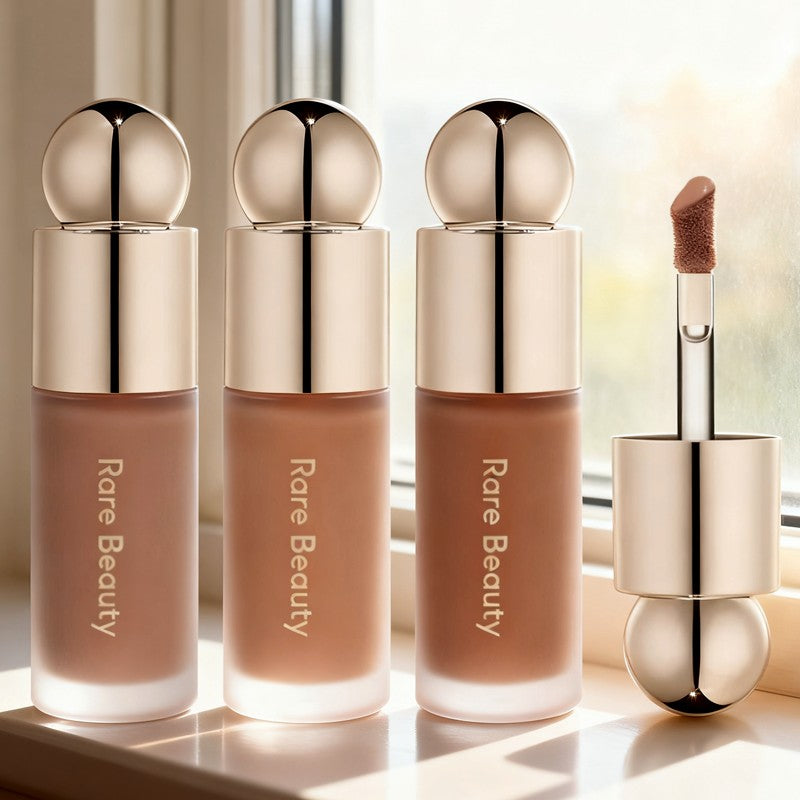Rare Beauty 3D Contorno Líquido – Bronzer e Iluminador com Acabamento Luminoso