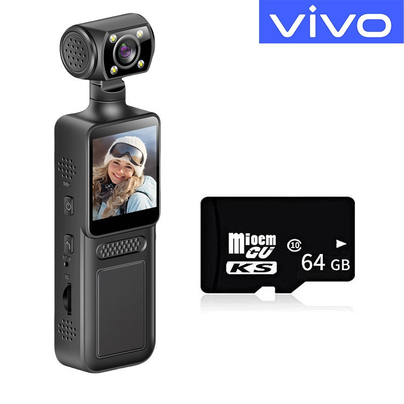 Mini Câmera Esportiva 4K Wi-Fi HD Grande Angular 180° com Estabilização