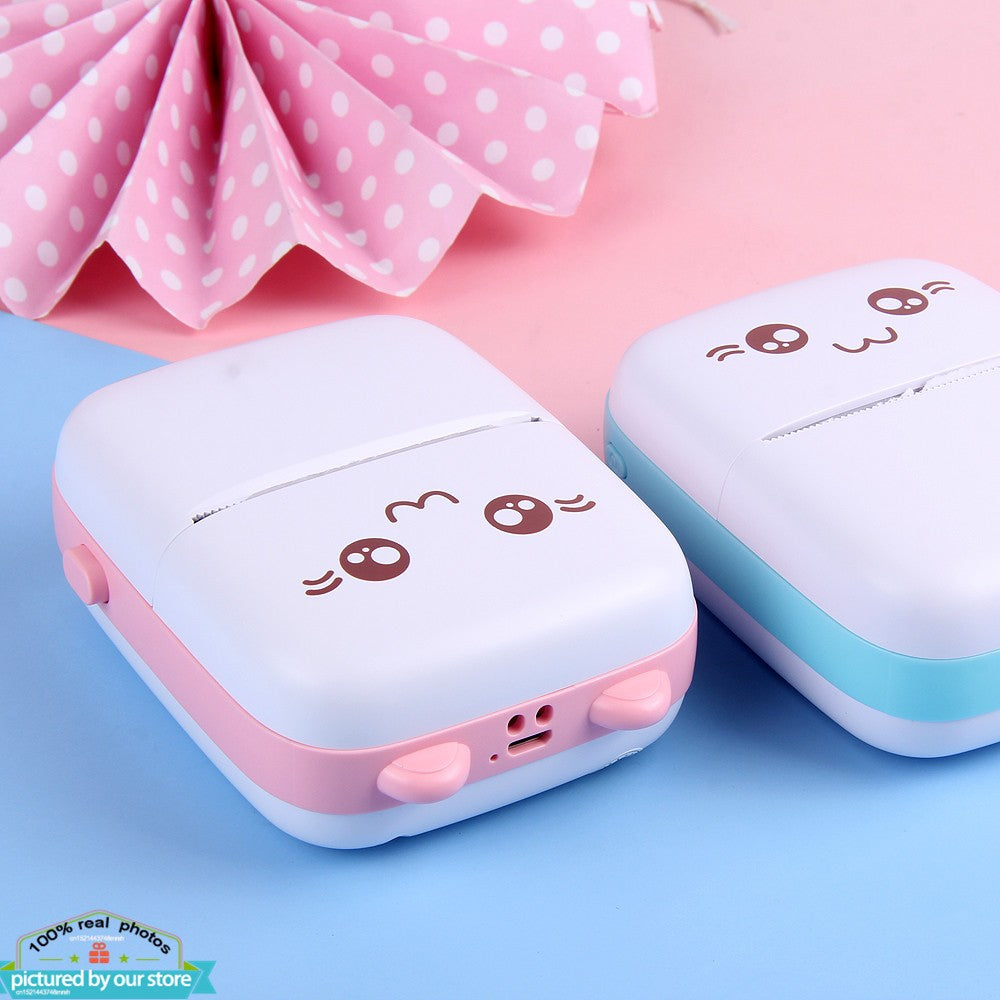 Impressora Térmica Portátil Mini Gatinho Bluetooth 58mm – Impressão Sem Tinta para Fotos, Etiquetas e Textos (Android e iOS)