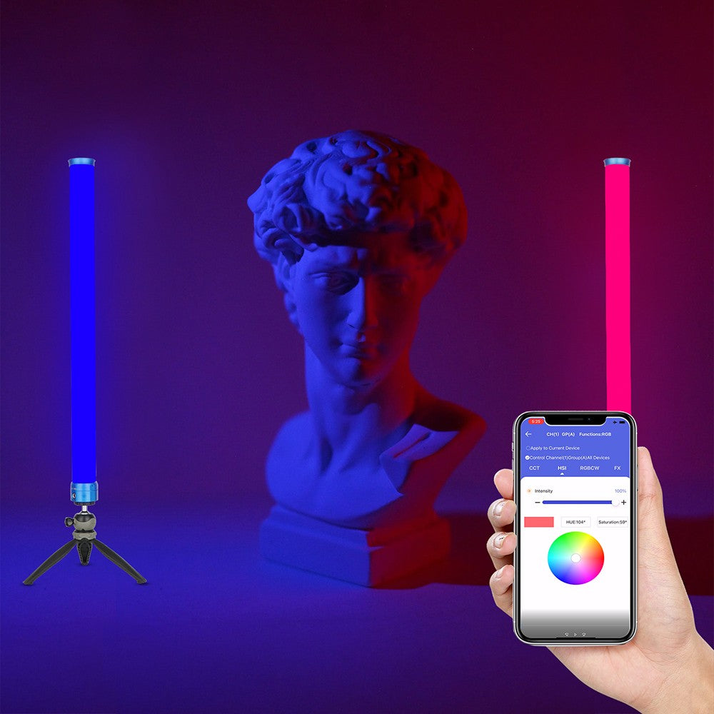 SOKANI X8 / X15 / X25 RGB – Bastão de Luz LED para Foto, Vídeo e Streaming