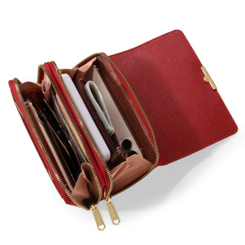 Bolsa Carteira Feminina Casual Grande Capacidade com Alça