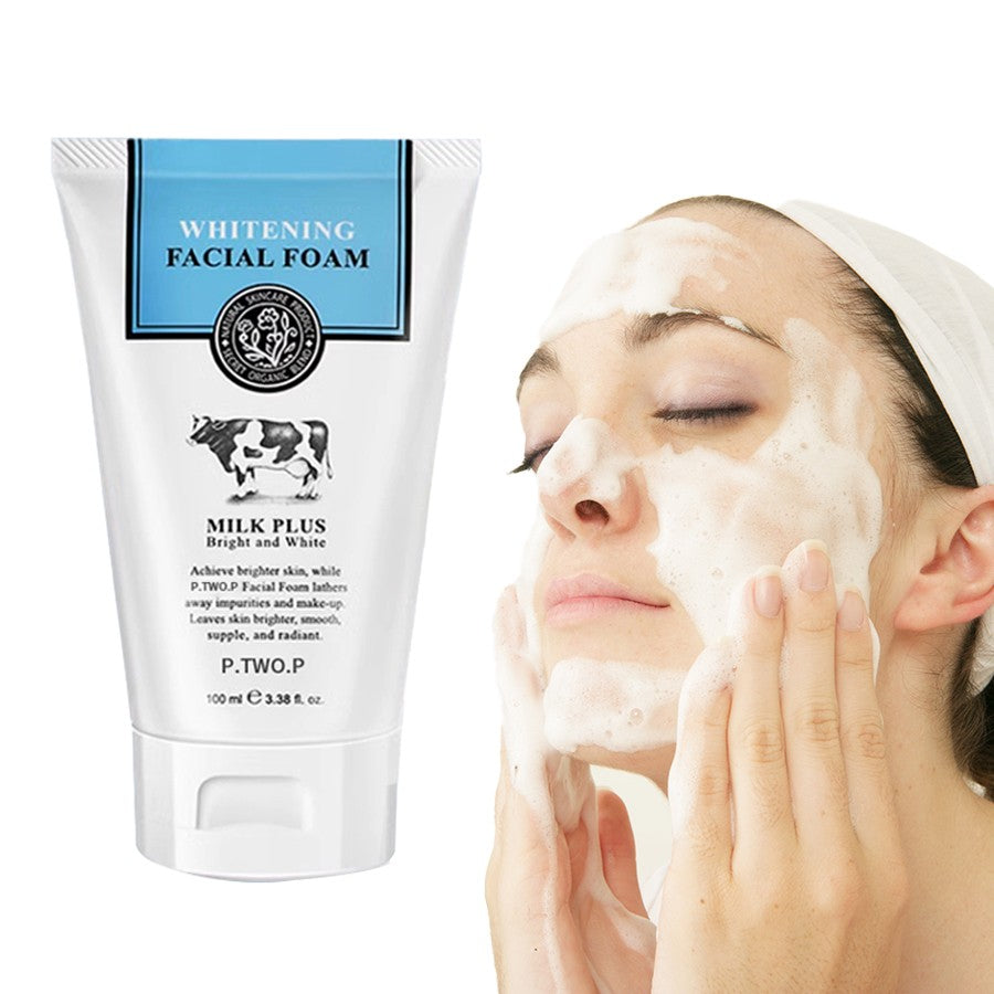 P.TWO.P Espuma Facial Clareadora 100ml – Limpeza Profunda e Controle de Oleosidade