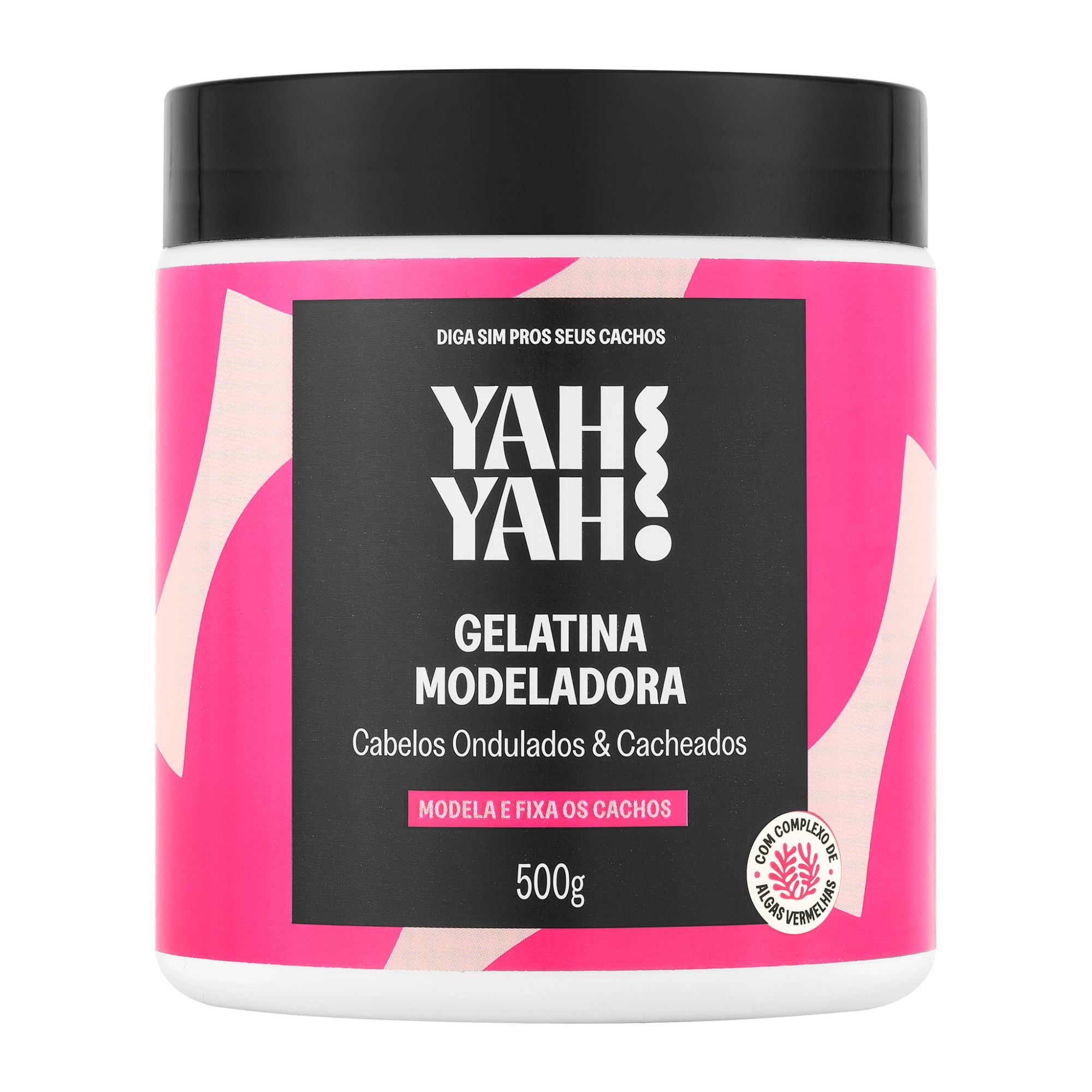 Gelatina Modeladora Yah Yah! – Alta Definição e Controle de Frizz 500g